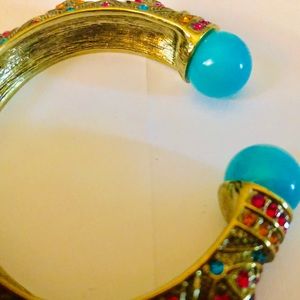 HEIDI DAUS SWAROVSKI CUFF BANGLE BRACELET